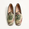 Mocasines Les Alcôvettes en tejido gobelino