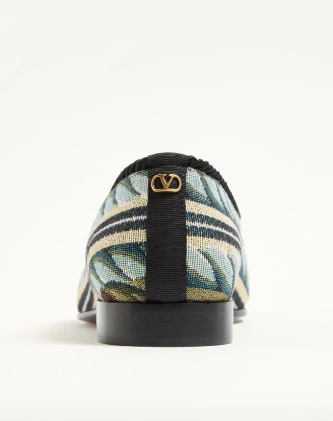 Mocasines Les Alcôvettes en tejido gobelino