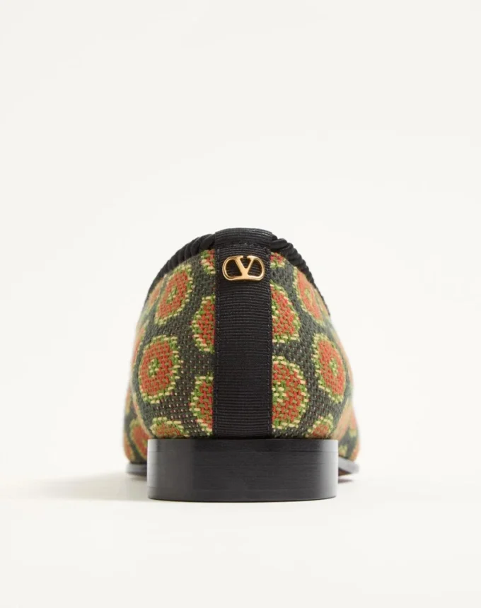 Mocasines Les Alcôvettes en tejido jacquard