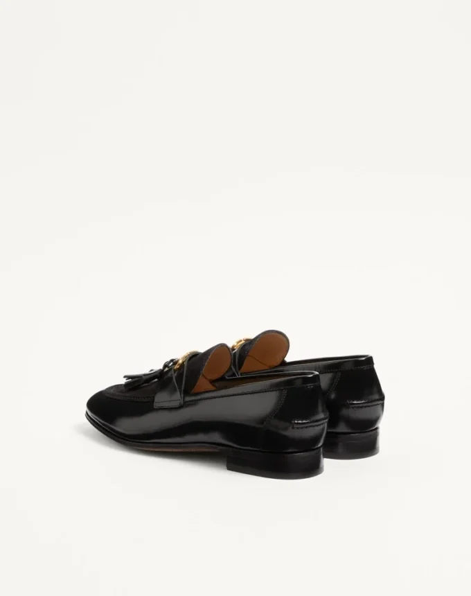 Mocasines Vaniteux de piel de becerro y piel serrada