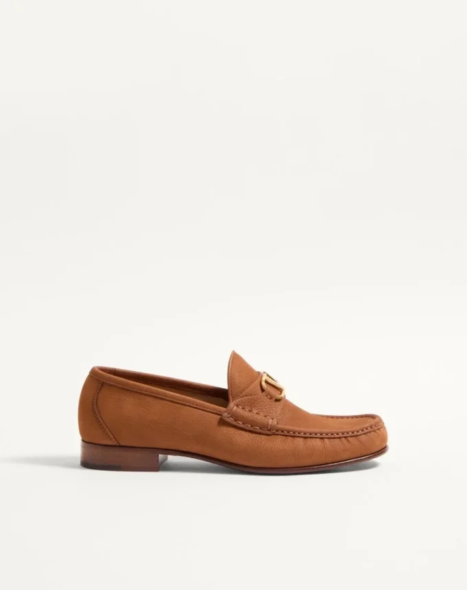 Mocasines VLogo Signature de ante de ciervo