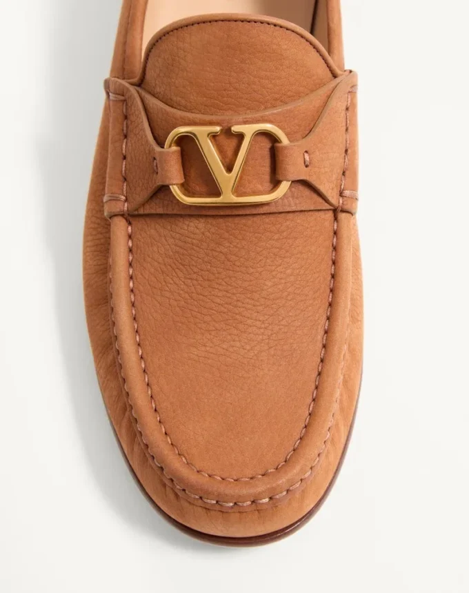 Mocasines VLogo Signature de ante de ciervo