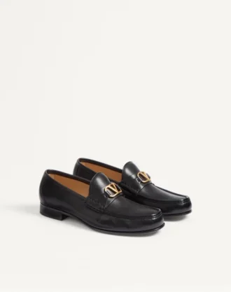 Mocasín VLogo Signature de piel de búfalo