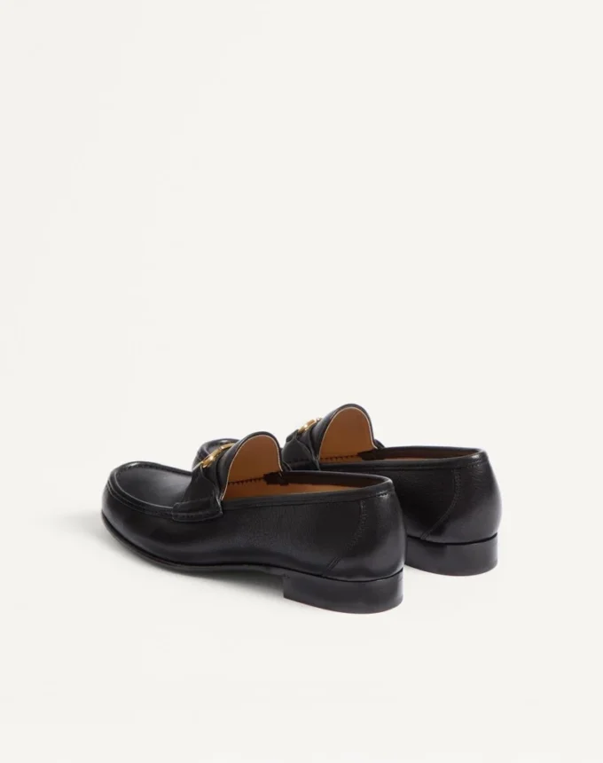 Mocasín VLogo Signature de piel de búfalo