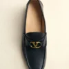 Mocasín VLogo Signature de piel de búfalo
