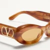 Montura ovalada estrecha de acetato Montura ovalada estrecha de acetato