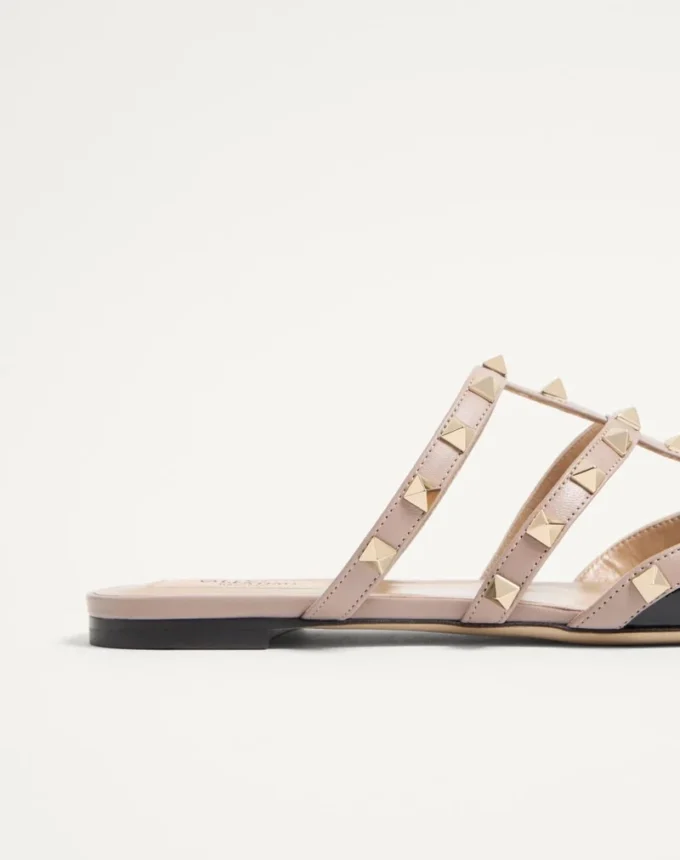 Mules Rockstud de charol