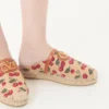 Mules Vlogo Signature con motivo Cherryfic de 25 mm