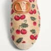 Mules Vlogo Signature con motivo Cherryfic de 25 mm