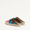 Mules Vlogo Signature en lona Optical Pois de 25 mm