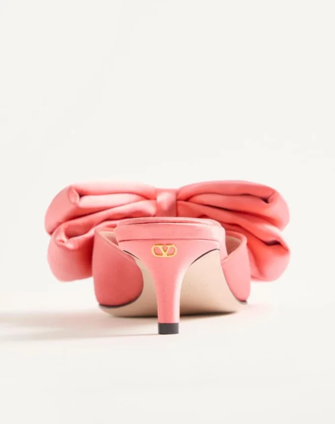 Mules Yolande de satén de 45 mm Mules Yolande de satén de 45 mm