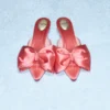 Mules Yolande de satén de 45 mm Mules Yolande de satén de 45 mm