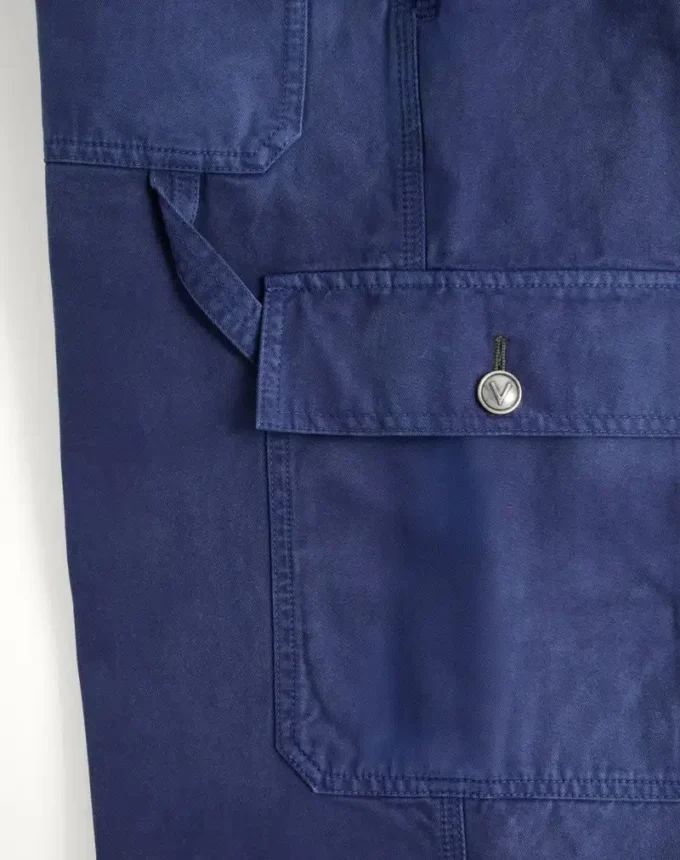 Pantalones cargo de denim
