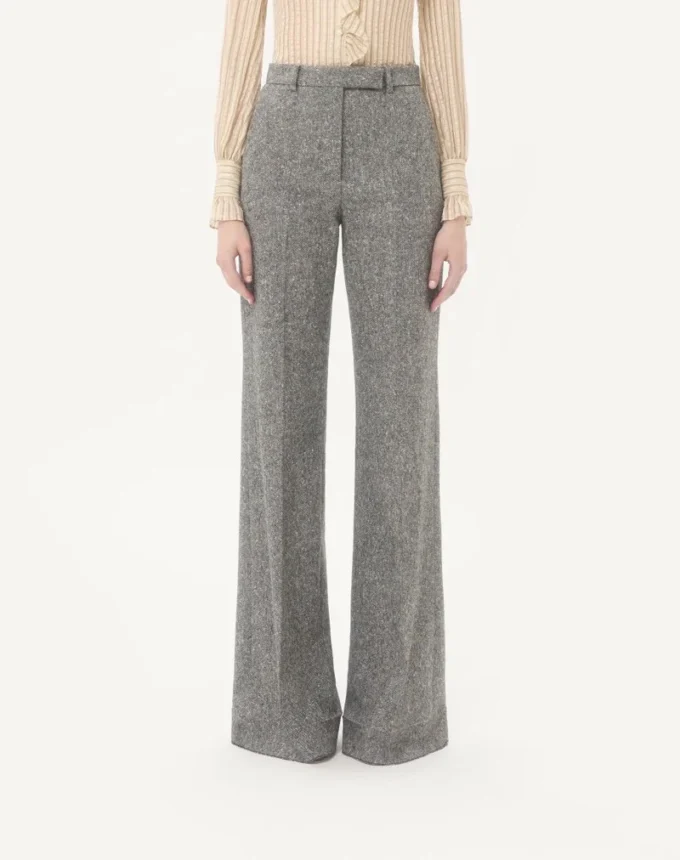 Pantalones con botones Natté Pantalones con botones Natté