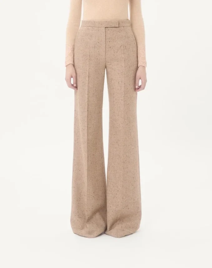 Pantalones con botones Natté Pantalones con botones Natté