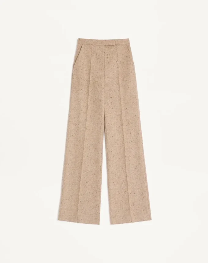 Pantalones con botones Natté Pantalones con botones Natté
