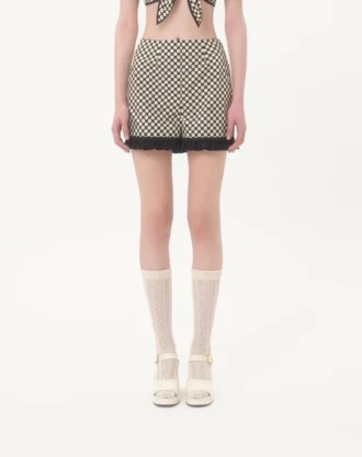 Pantalones cortos de popelín con estampado Plus De Pois