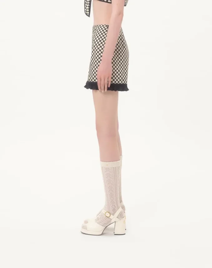 Pantalones cortos de popelín con estampado Plus De Pois Pantalones cortos de popelín con estampado Plus De Pois