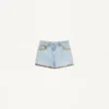 Pantalones cortos vaqueros bordados Pantalones cortos vaqueros bordados