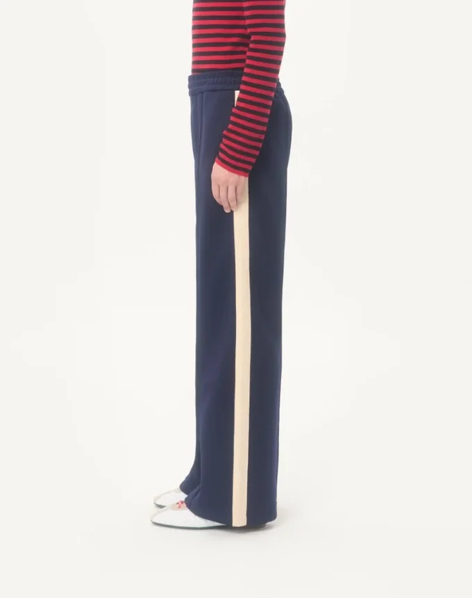Pantalones de acetato Valentino con parche VLogo Pantalones de acetato Valentino con parche VLogo