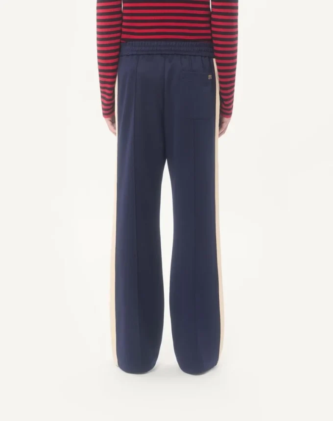 Pantalones de acetato Valentino con parche VLogo Pantalones de acetato Valentino con parche VLogo