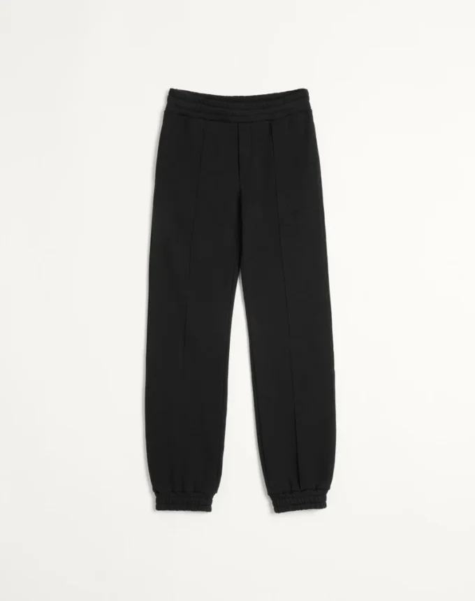 Pantalones de chándal de algodón con parche Chez Valentino Pantalones de chándal de algodón con parche Chez Valentino