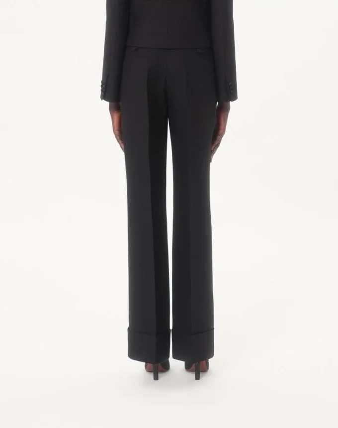 Pantalones de crepé Couture Pantalones de crepé Couture