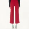 Pantalones de crepé de lana