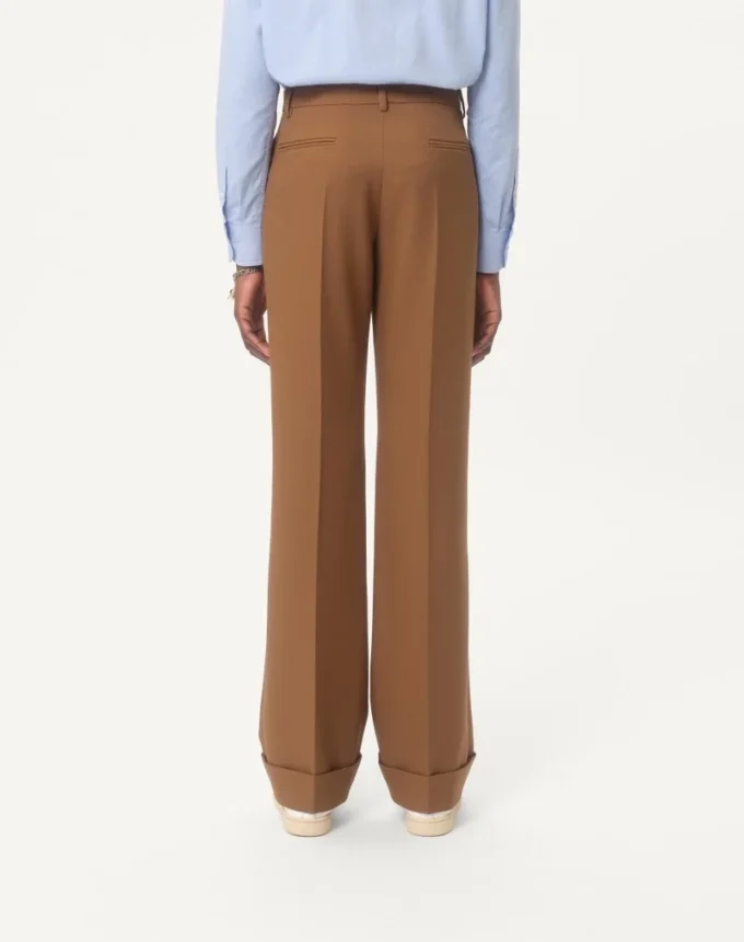 Pantalones de gabardina con puños de nailon Pantalones de gabardina con puños de nailon