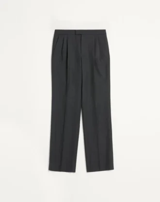 Pantalones de gabardina de lana