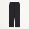Pantalones de gabardina de lana Pantalones de gabardina de lana