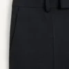 Pantalones de gabardina de lana Pantalones de gabardina de lana