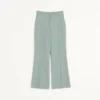 Pantalones de lana ligera diagonal Pantalones de lana ligera diagonal