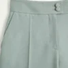 Pantalones de lana ligera diagonal Pantalones de lana ligera diagonal