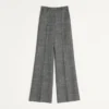 Pantalones de lana mouliné Pantalones de lana mouliné