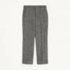 Pantalones de lana Mouliné con puños de Valentino Pantalones de lana Mouliné con puños de Valentino