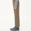 Pantalones de lana Valentino con estampado Glen Plaid y vueltas
