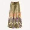 Pantalones de lurex con estampado Voyage Imaginaire Pantalones de lurex con estampado Voyage Imaginaire