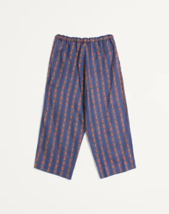 Pantalones de pijama de lino con estampado Voyage Imaginaire Pantalones de pijama de lino con estampado Voyage Imaginaire