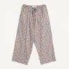 Pantalones de pijama de muselina de algodón con estampado Voyage Imaginaire Pantalones de pijama de muselina de algodón con estampado Voyage Imaginaire