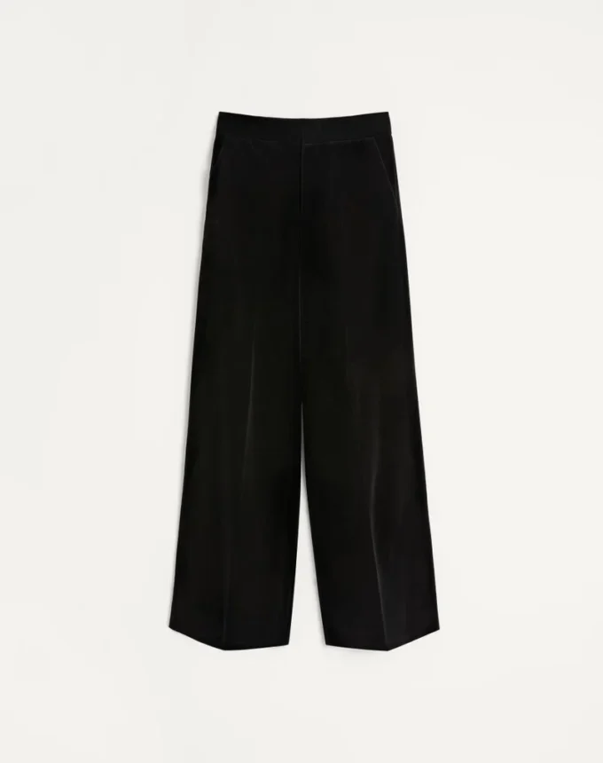 Pantalones de terciopelo de algodón Valentino