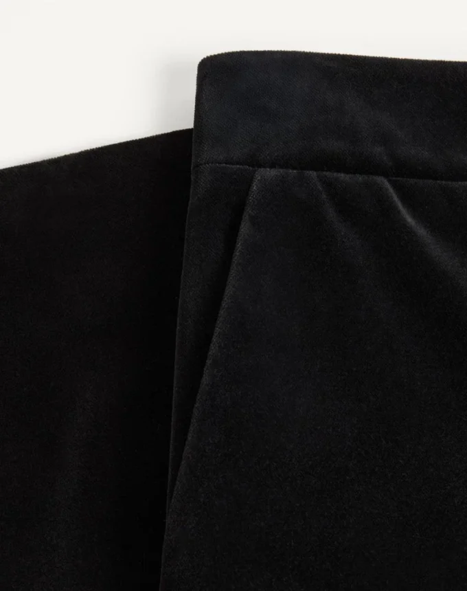 Pantalones de terciopelo de algodón Valentino