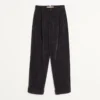 Pantalones de terciopelo de algodón y lino lavado