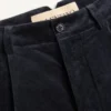 Pantalones de terciopelo de algodón y lino lavado
