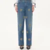Pantalones vaqueros bordados Pantalones vaqueros bordados