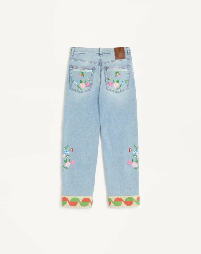 Pantalones vaqueros bordados Pantalones vaqueros bordados