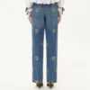 Pantalones vaqueros bordados Pantalones vaqueros bordados