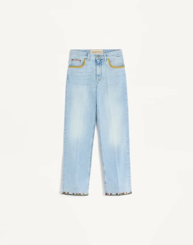 Pantalones vaqueros bordados Pantalones vaqueros bordados