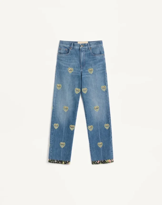 Pantalones vaqueros bordados Pantalones vaqueros bordados