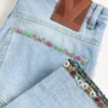 Pantalones vaqueros bordados Pantalones vaqueros bordados